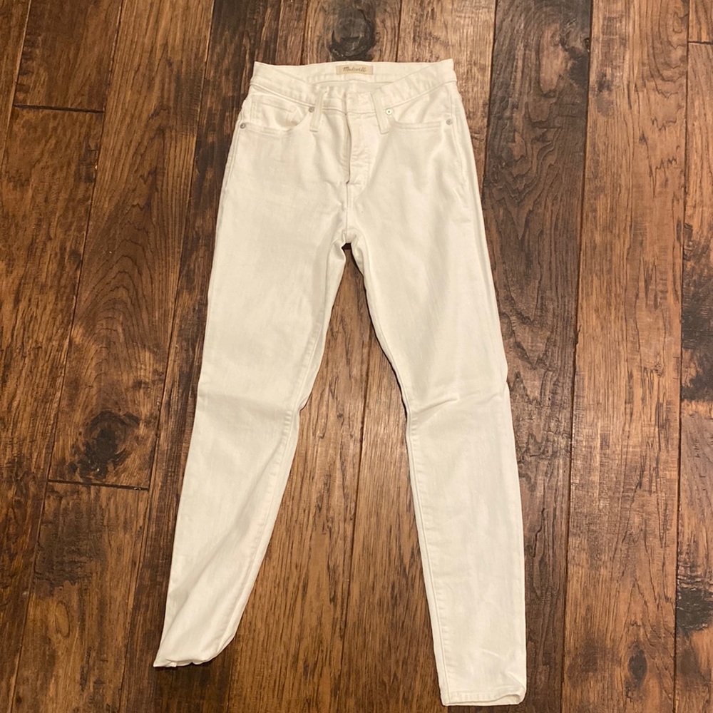 Madewell White jeans